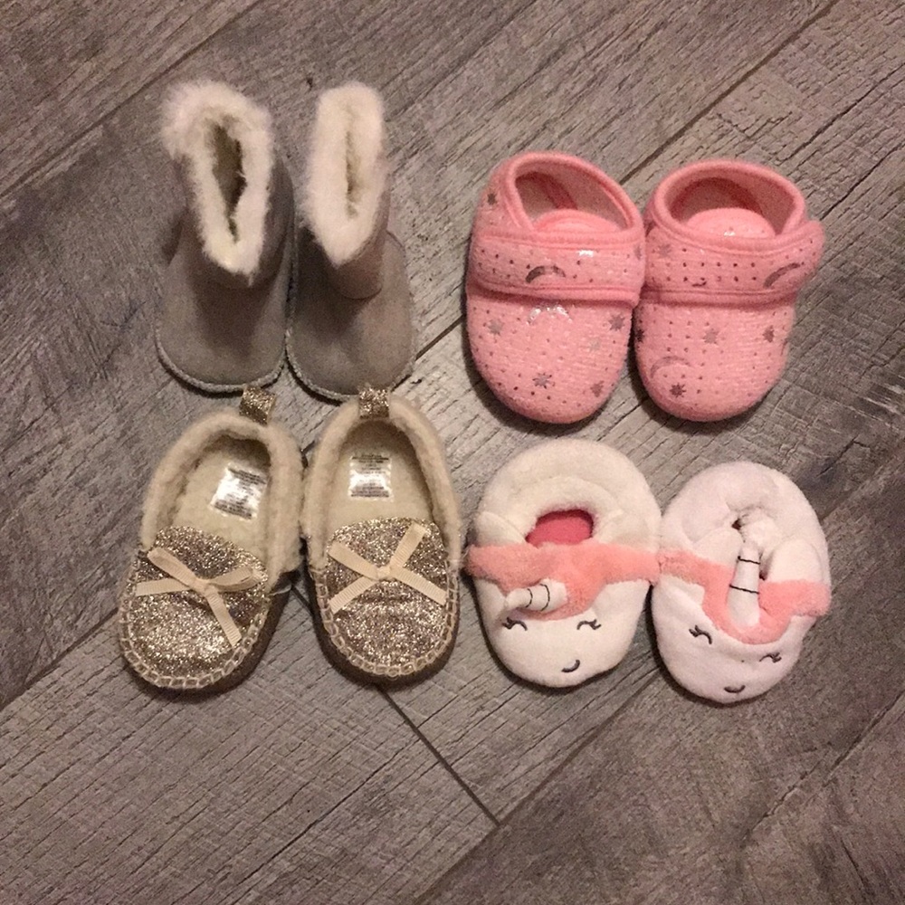 Soft Newborn baby girl shoes